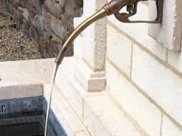 Burgundy Clair Antique Fountain